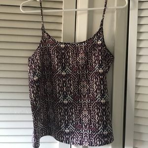 Lovely purple patterned tank